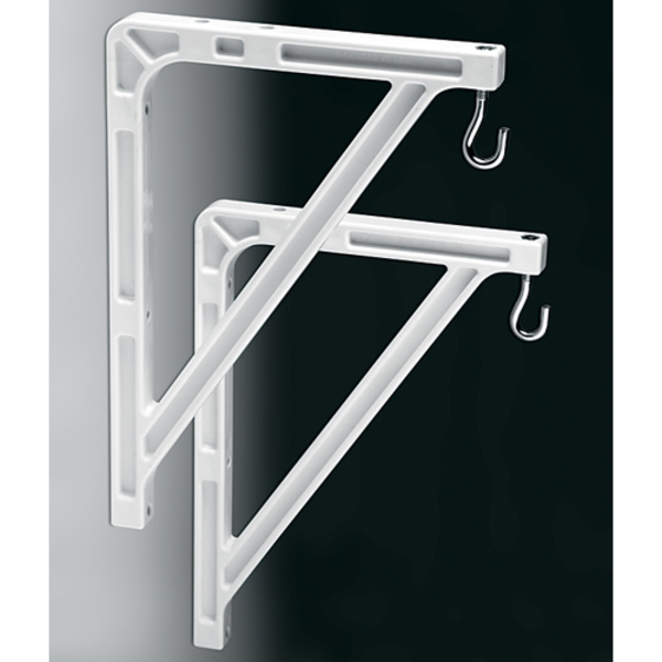 Da-Lite Wall Mount Bracket - White 40957